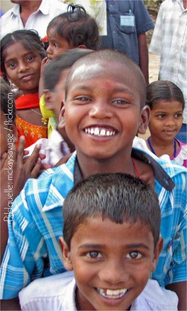 Sanyala Kinder in Indien